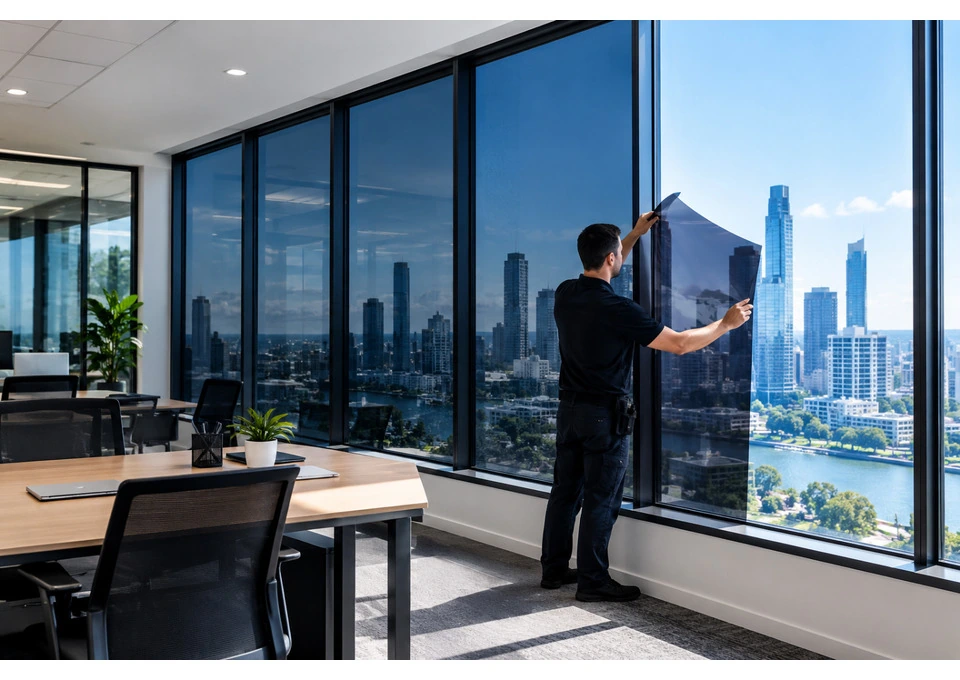 Premium Office Window Tinting Brisbane – Solarshield Tinting Solutions photo 1