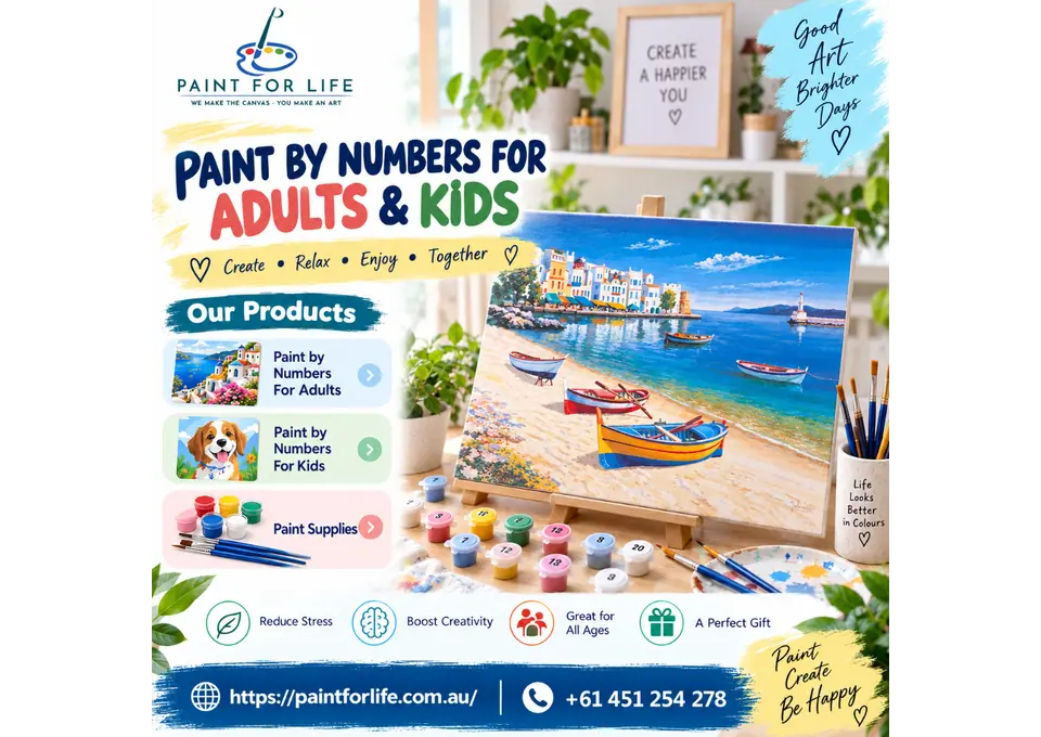 Paint by Numbers Australia for Kids & Adults photo 1