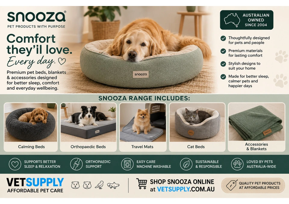 Snooza Pet Beds & Accessories Australia | VetSupply photo 1