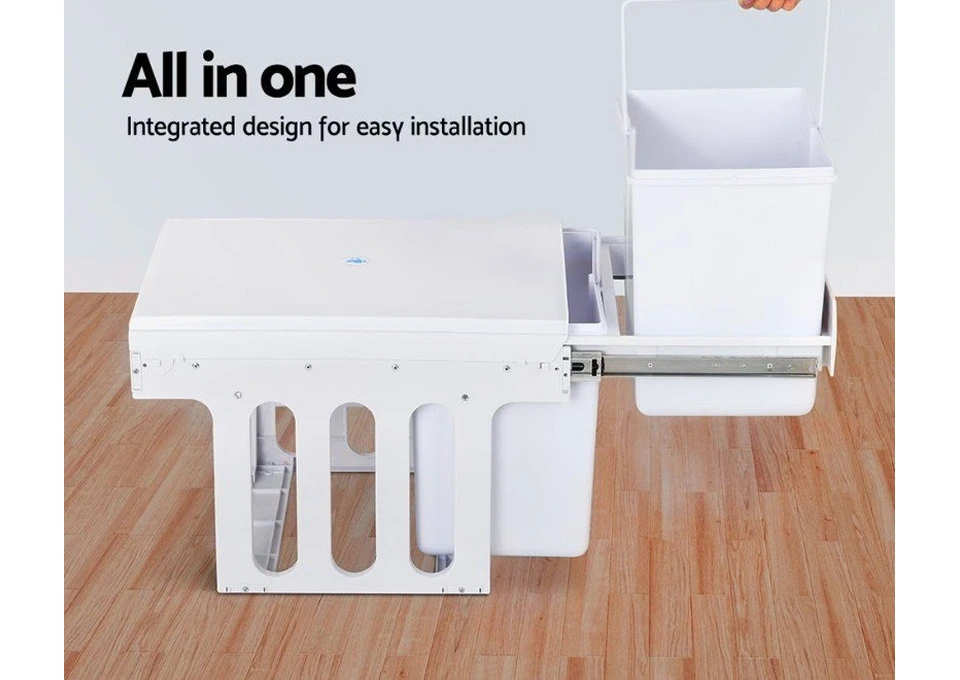 Keep Kitchen Waste Out of Sight With Space-Saving Pull-Out Bins photo 1