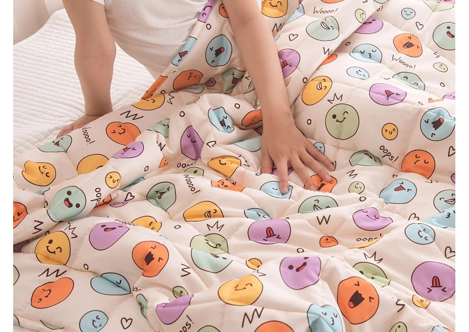 Weighted Bamboo Cooling Blanket for Kids | Sensory Sleep Support