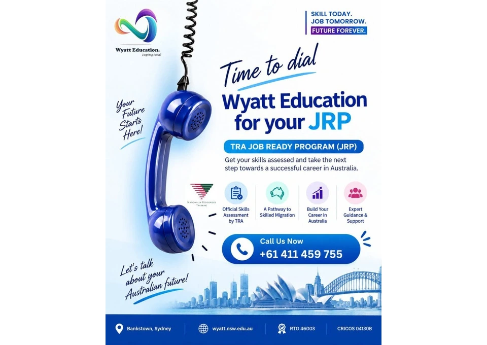 TRA Job Ready Program (JRP) – Wyatt Education