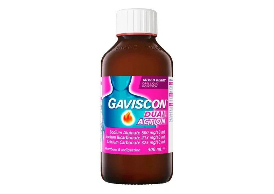 Gaviscon Dual Action Mixed Berry 300ml photo 1