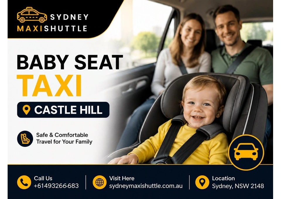 Baby Seat Taxi Castle Hill | Safe Family Travel