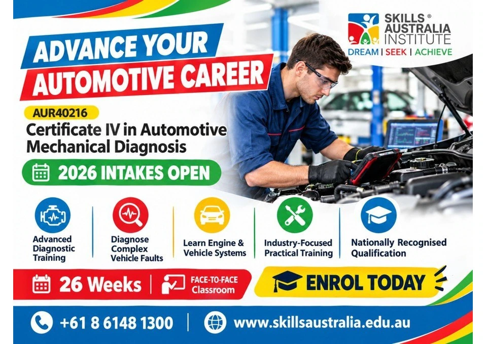 Advance Your Career with Certificate IV in Automotive Mechanical Diagnosis photo 1