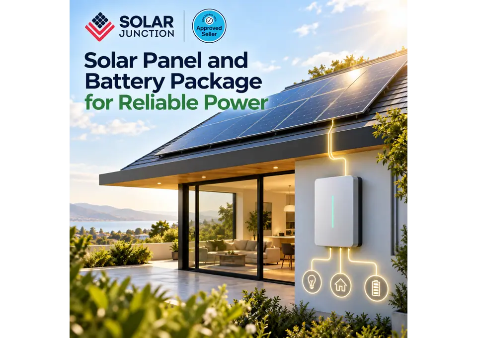 Solar Panel and Battery Package for Reliable Power photo 1