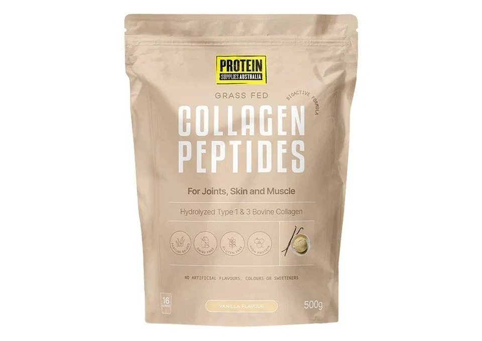 Vanilla Bioactive Collagen Peptides – 500g photo 1