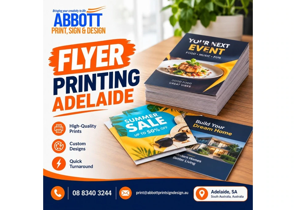 Flyer Printing Adelaide – Quality Flyers for Business Promotion photo 1