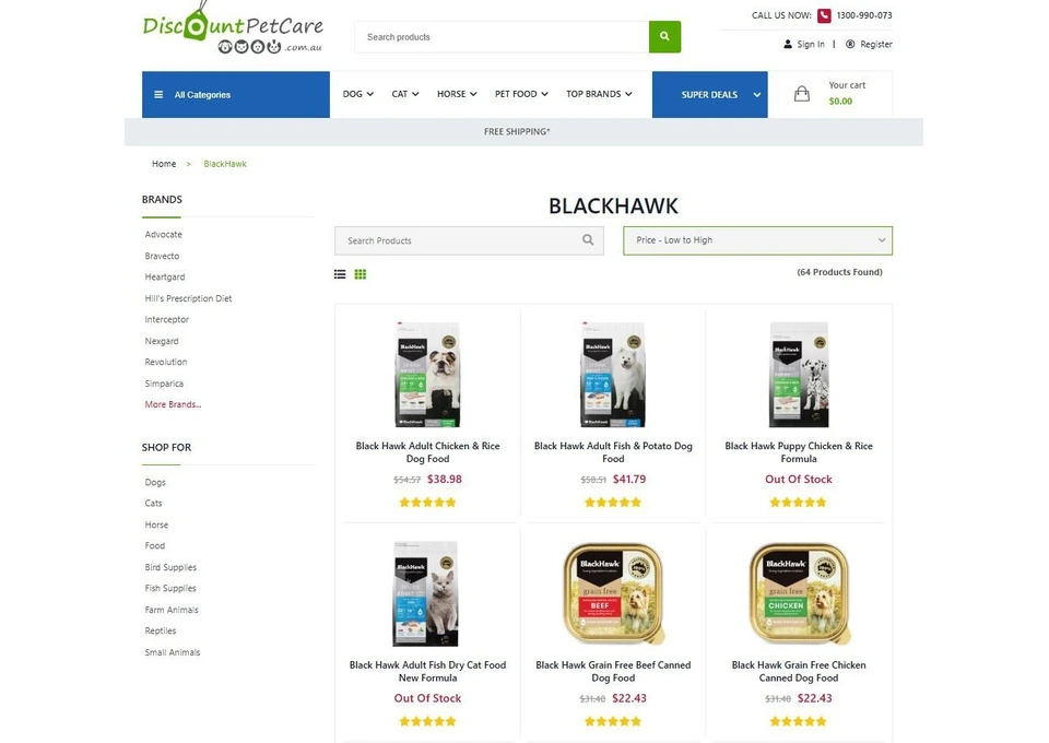 Black Hawk Premium Pet Food Australia photo 1