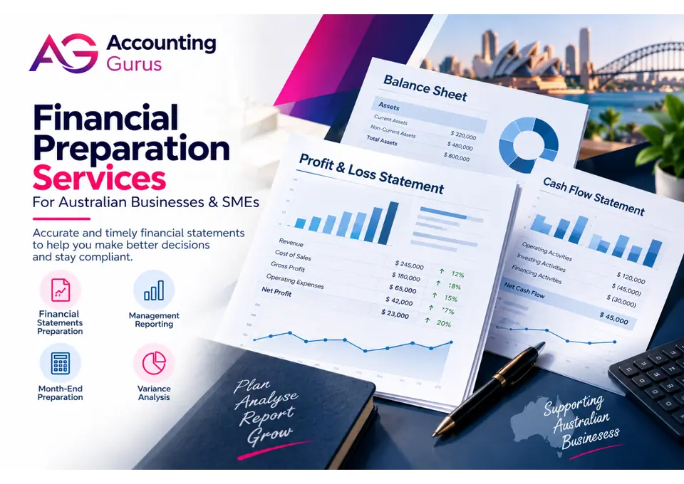 Financial Preparation Services for Australian Businesses & SMEs photo 1