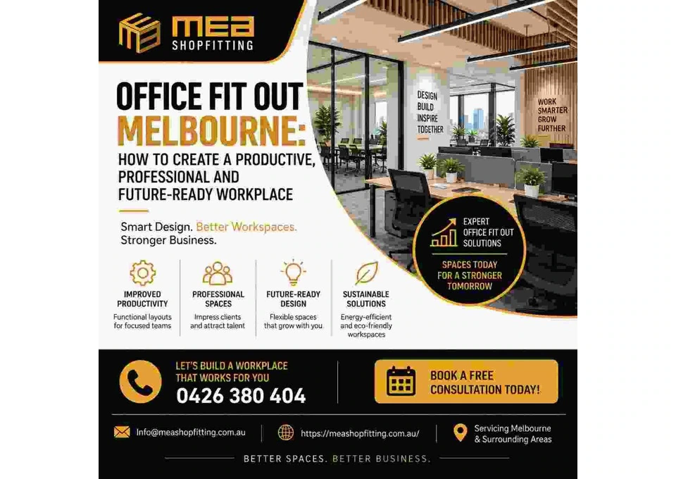 MEA Shopfitting – Office Fit Out Melbourne photo 1