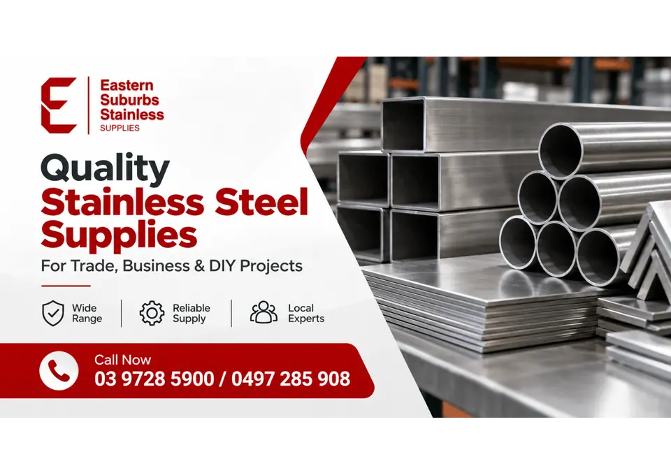 Stainless Steel Suppliers in Melbourne – Quality Kilsyth Supply