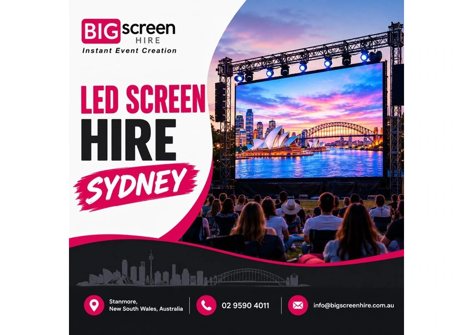 LED Screen Hire Sydney for Indoor and Outdoor Events photo 1