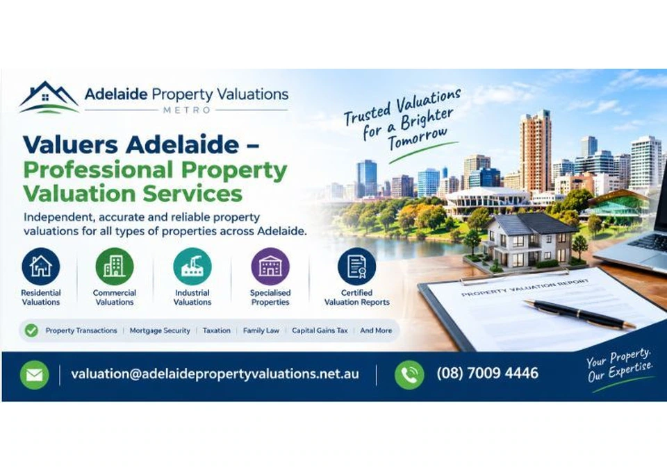Valuers Adelaide – Professional Property Valuation Services