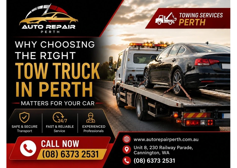 Why Choosing the Right Tow Truck in Perth Matters for Your Car photo 1
