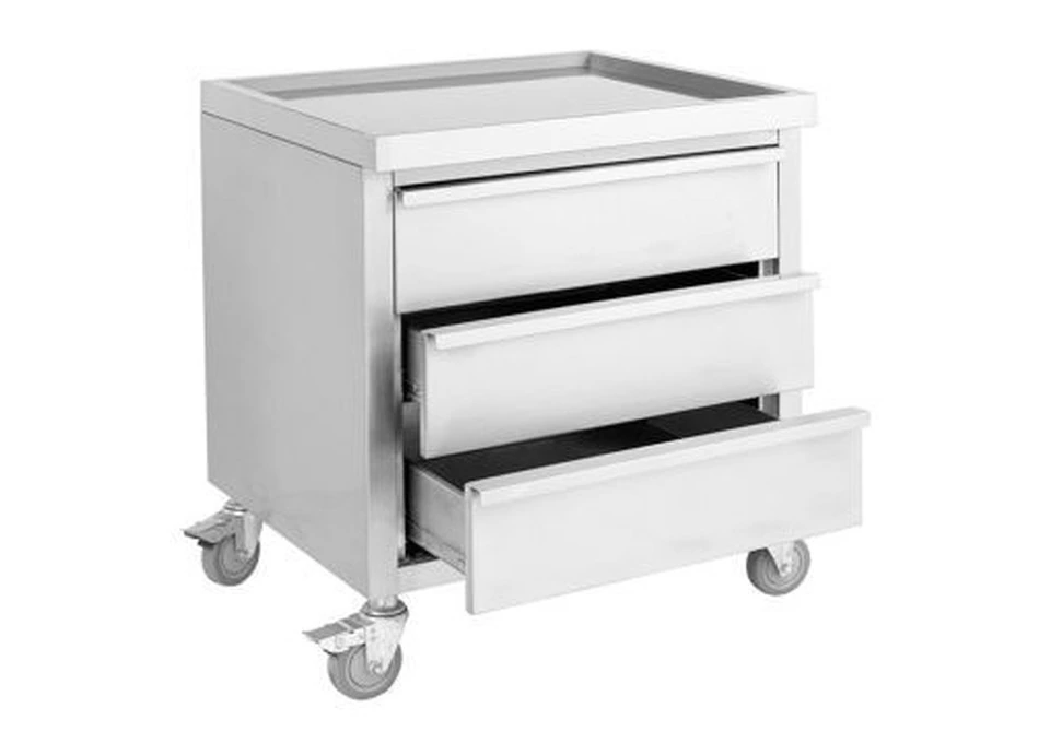 Mobile Stainless Steel Cabinets for Flexible Commercial Kitchens
