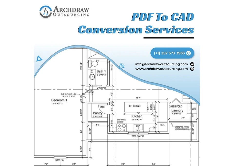 High-Quality PDF to CAD Conversion Services in Texas at Best Price photo 1
