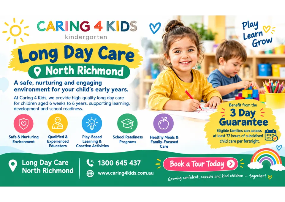 Quality Long Day Care North Richmond for Early Learning photo 1