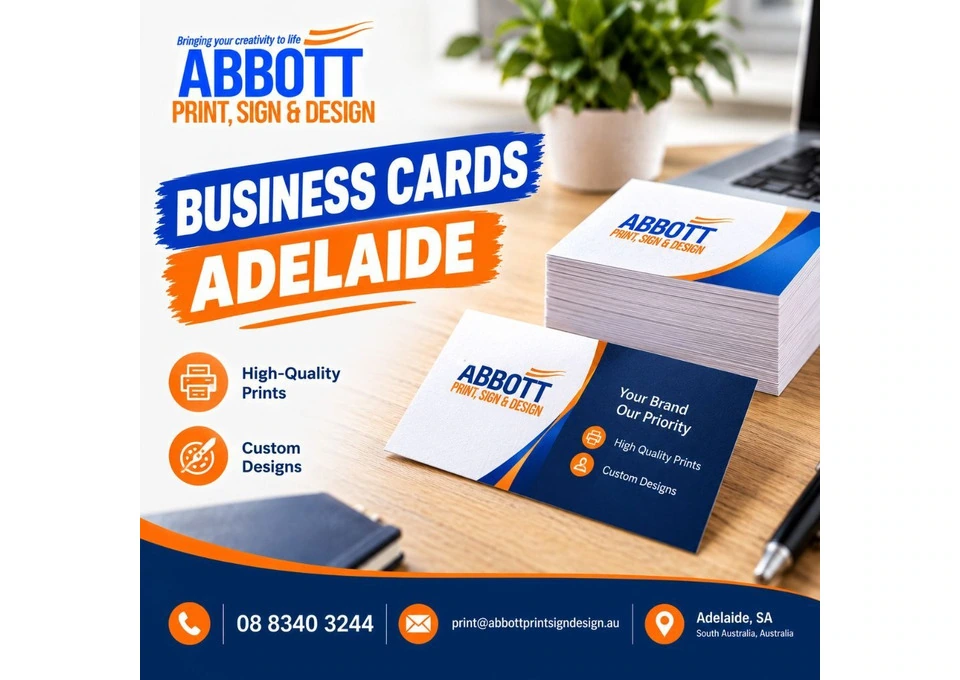 Business Cards Adelaide – Professional Cards Designed for Your Brand photo 1