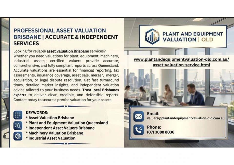 Professional Asset Valuation Brisbane | Accurate & Independent Services photo 1