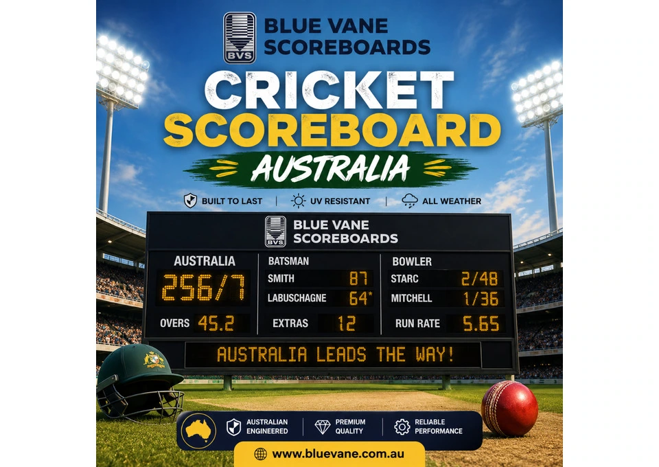 Cricket Scoreboards: Clear and Reliable Scoreboards for Every Game