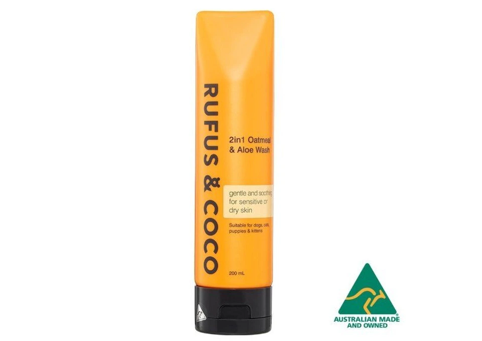 Rufus & Coco 2 in 1 Oatmeal & Aloe Wash for Pets photo 1