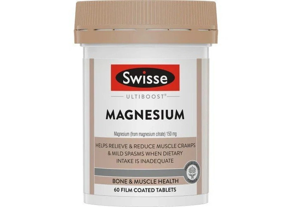 Swisse Ultiboost Magnesium Tablets – 60 Tablets photo 1