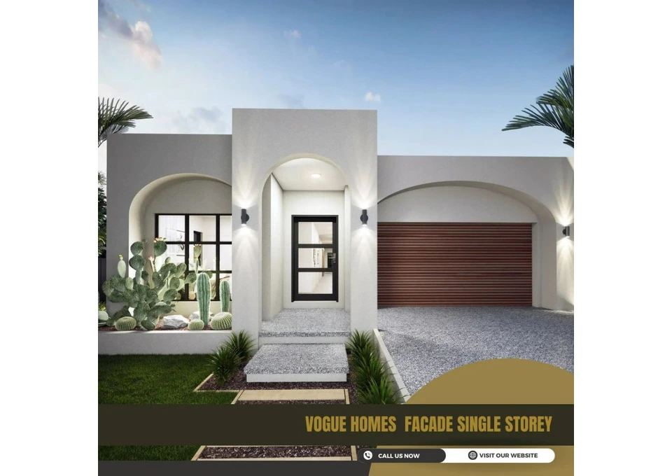 Upgrade Your Exterior With a Sleek Modern Single Storey Facade