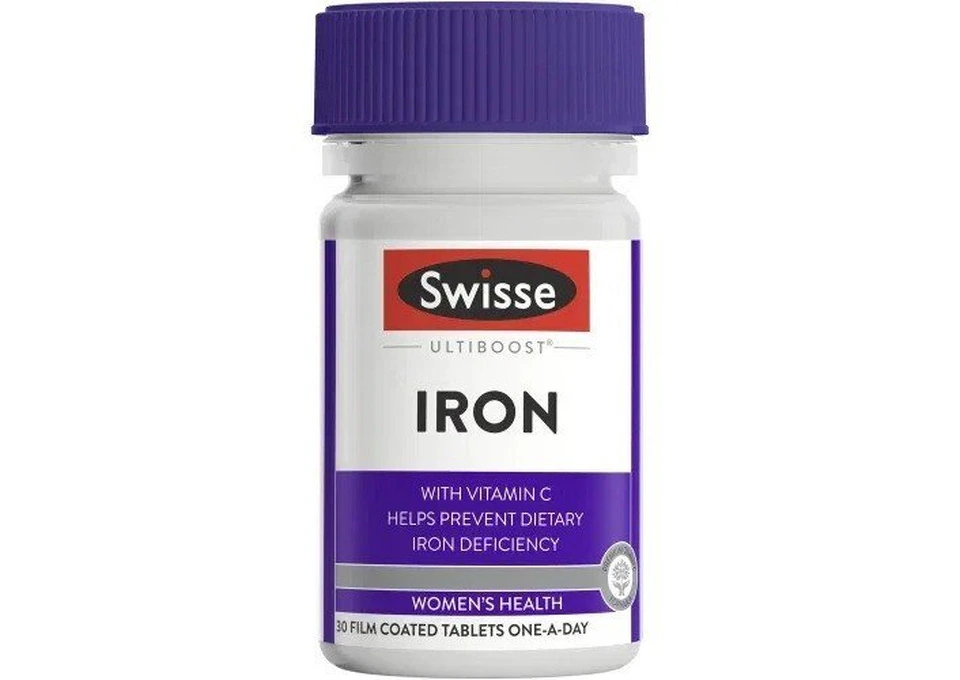 Iron Tablets Swisse – Ultiboost Iron 30 Tablets photo 1