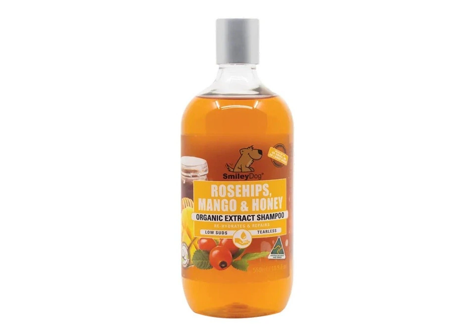 SmileyDog Rosehips, Mango & Honey Shampoo for Dogs 560ml | VetSupply photo 1