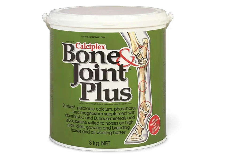 IAH Calciplex Bone & Joint Plus Supplement for Horses 3kg | VetSupply photo 1
