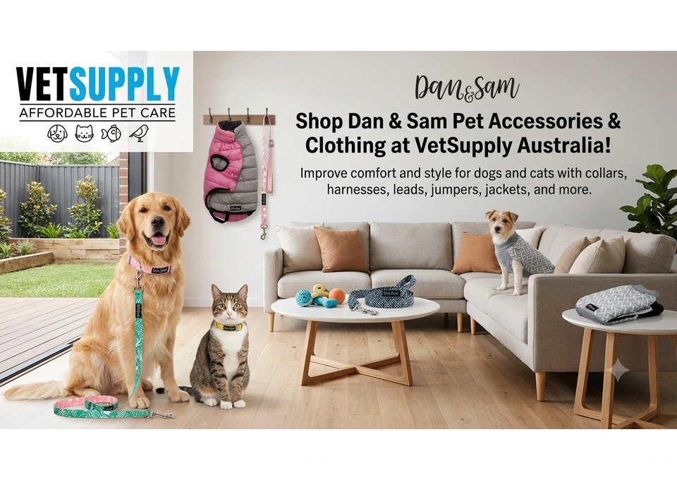 Dan & Sam Pet Accessories & Clothing Australia | VetSupply