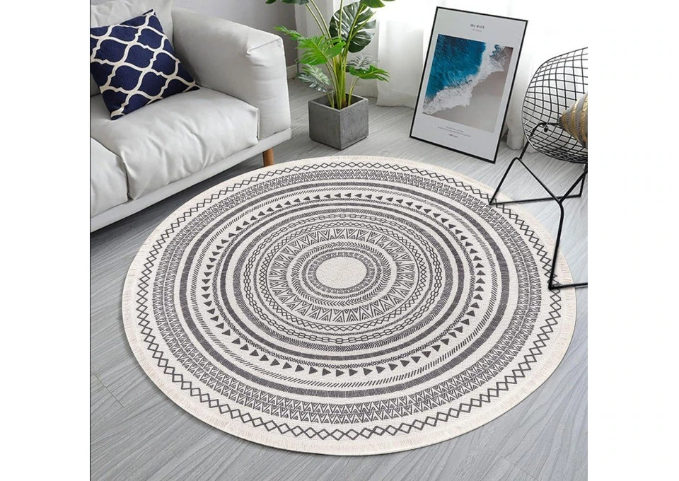 Soften Your Room Layout With the Curved Appeal of Round Rugs photo 1