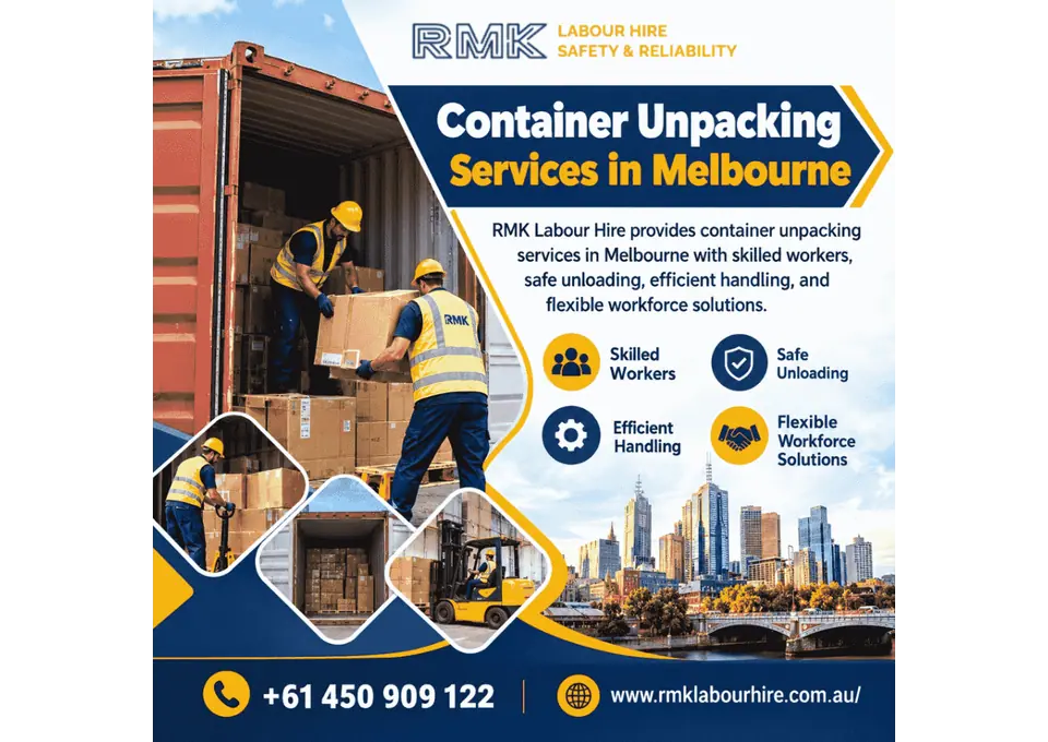 Container Unpacking Services in Melbourne photo 1