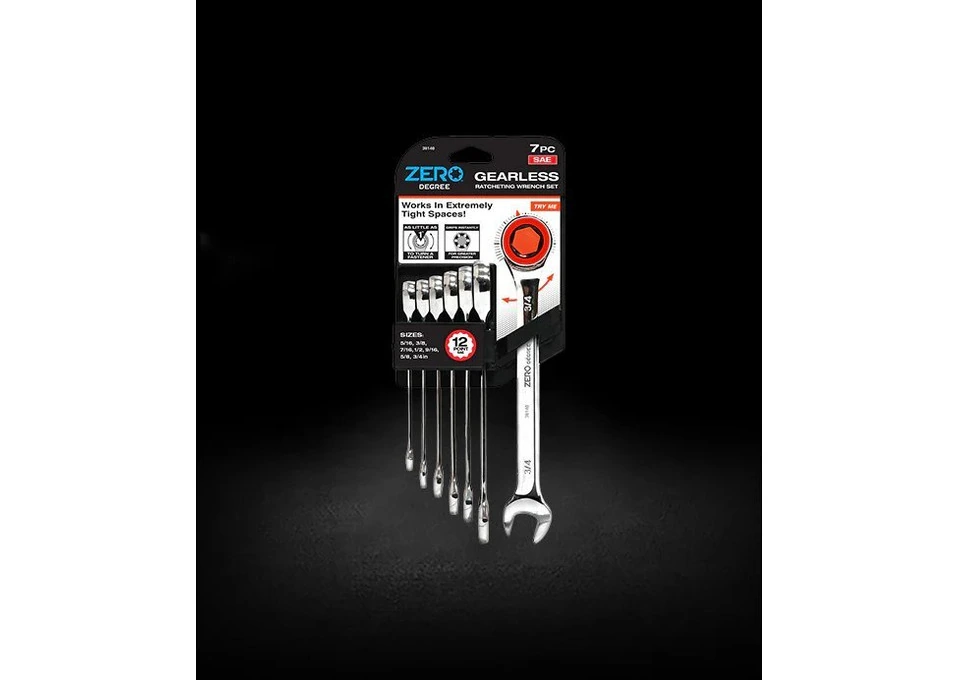 Ratchet spanner set 7 piece METRIC photo 1