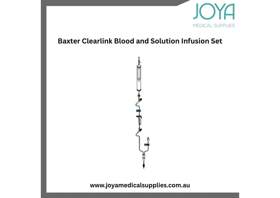Baxter Clearlink Blood and Solution Infusion Set - Joya Medical Supplies | Australia photo 1
