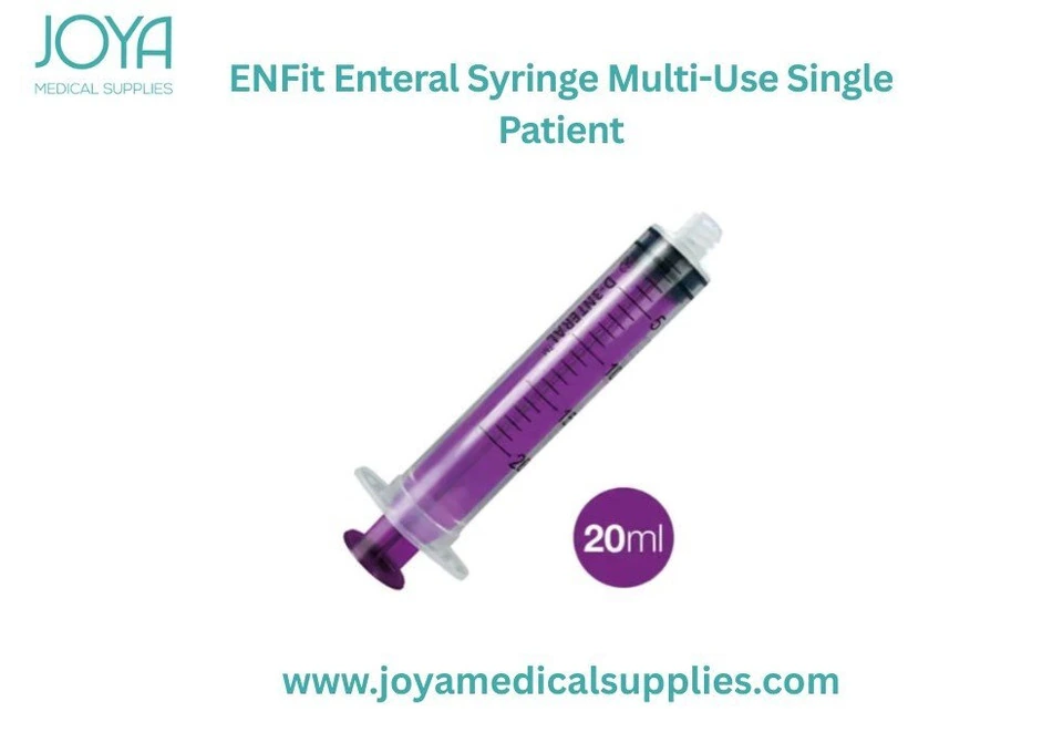 ENFit Enteral Syringe Multi-Use Single Patient | Joya Medical Supplies photo 1