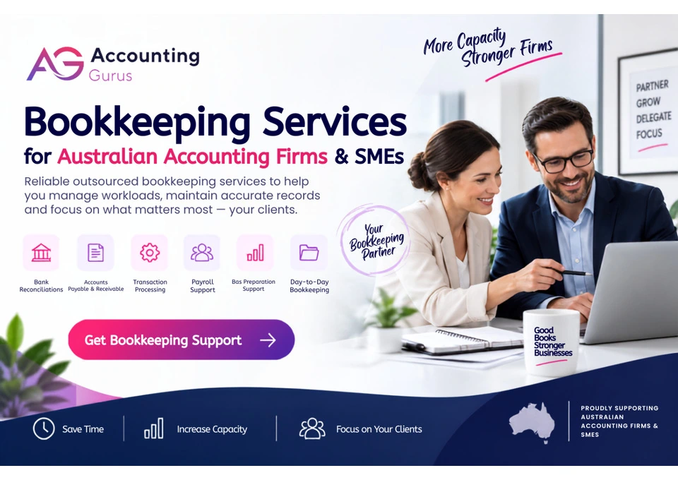 Bookkeeping Outsourcing Services for Australian Accounting Firms & SMEs