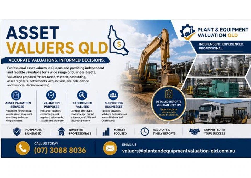 Asset Valuers QLD for Reliable Asset Valuation photo 1