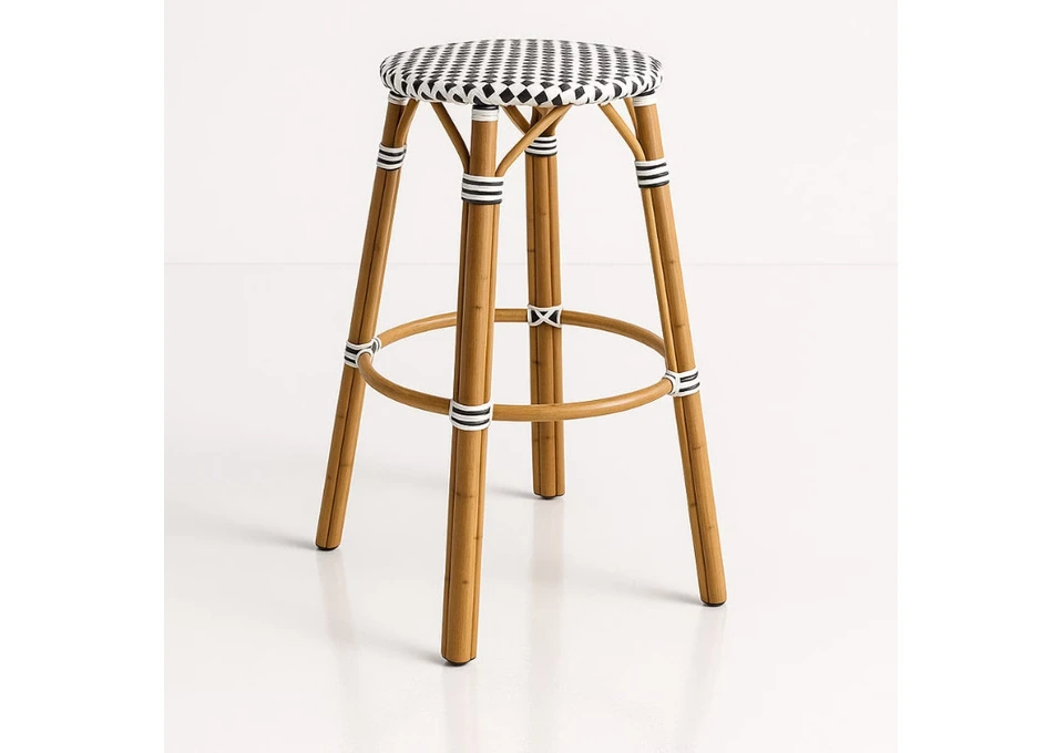 Eiffel 750 Backless Stool for Flexible Commercial Seating photo 1