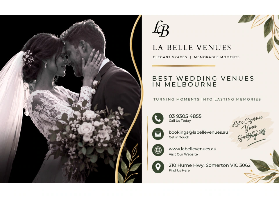 Dream Wedding Destinations: Discover the Best Wedding Venues in Melbourne photo 1