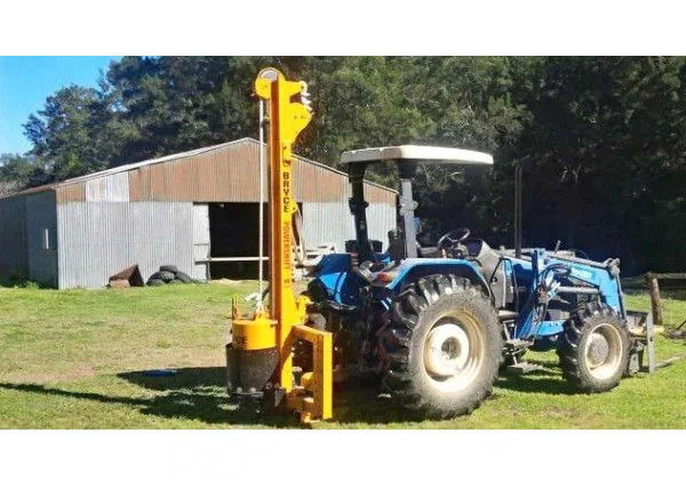QuikFence Post Drivers for Tractor and Skid Steer on Rocky Ground