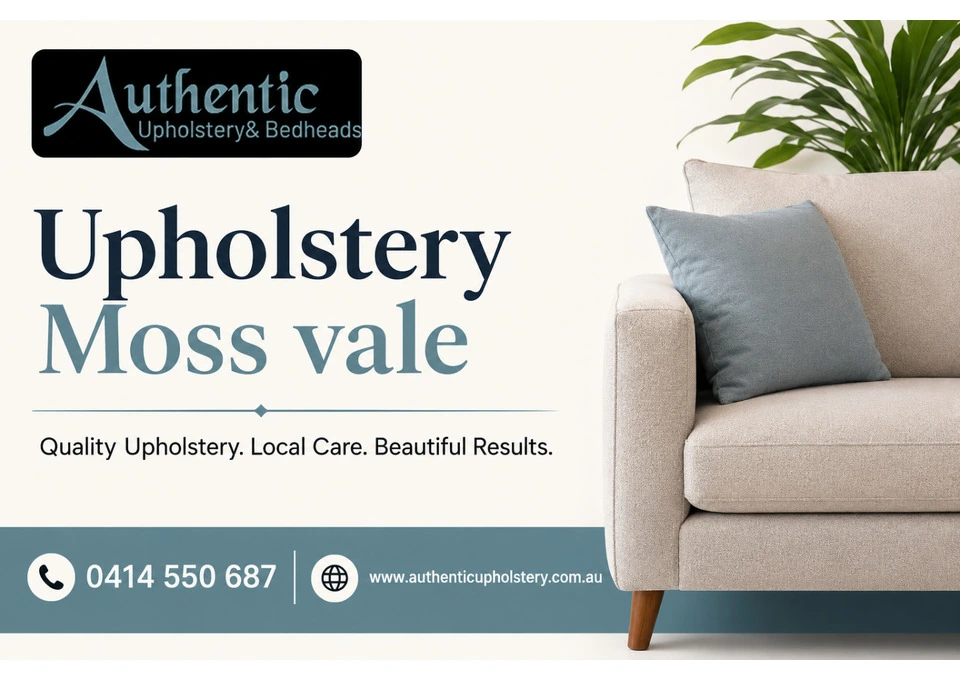 Professional Upholstery Service in  Moss Vale photo 1