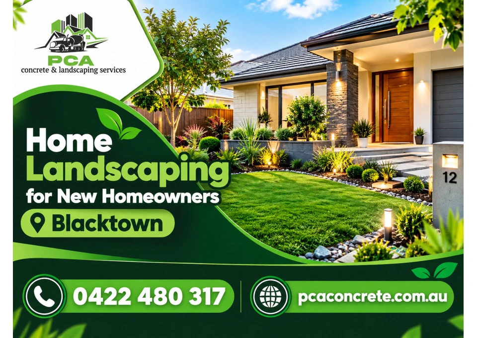 Home Landscaping for New Homeowners Blacktown photo 1