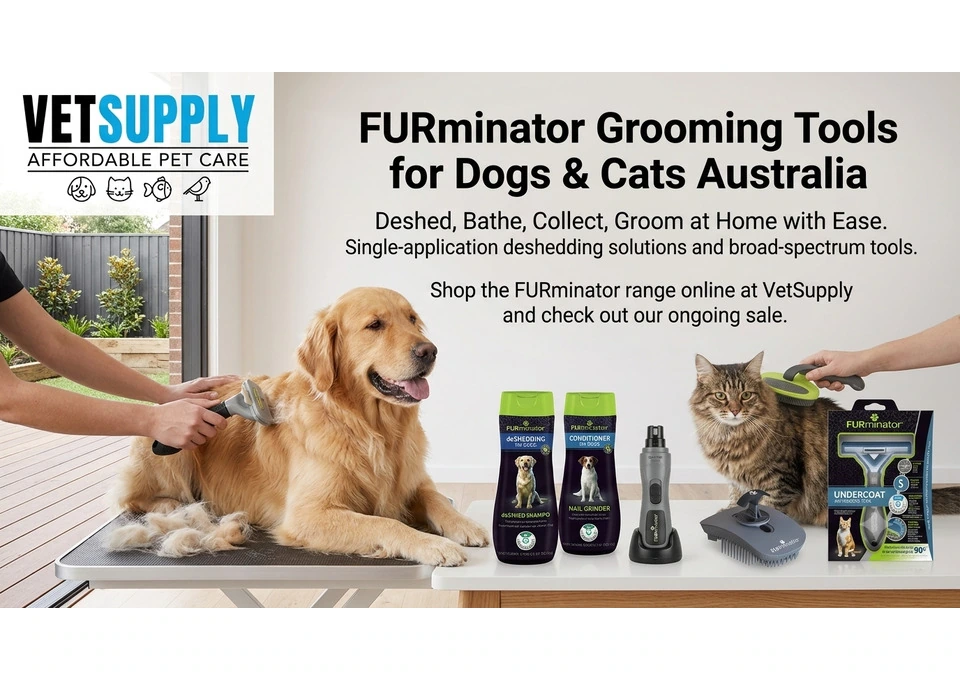 FURminator Grooming Tools for Dogs & Cats Australia | VetSupply