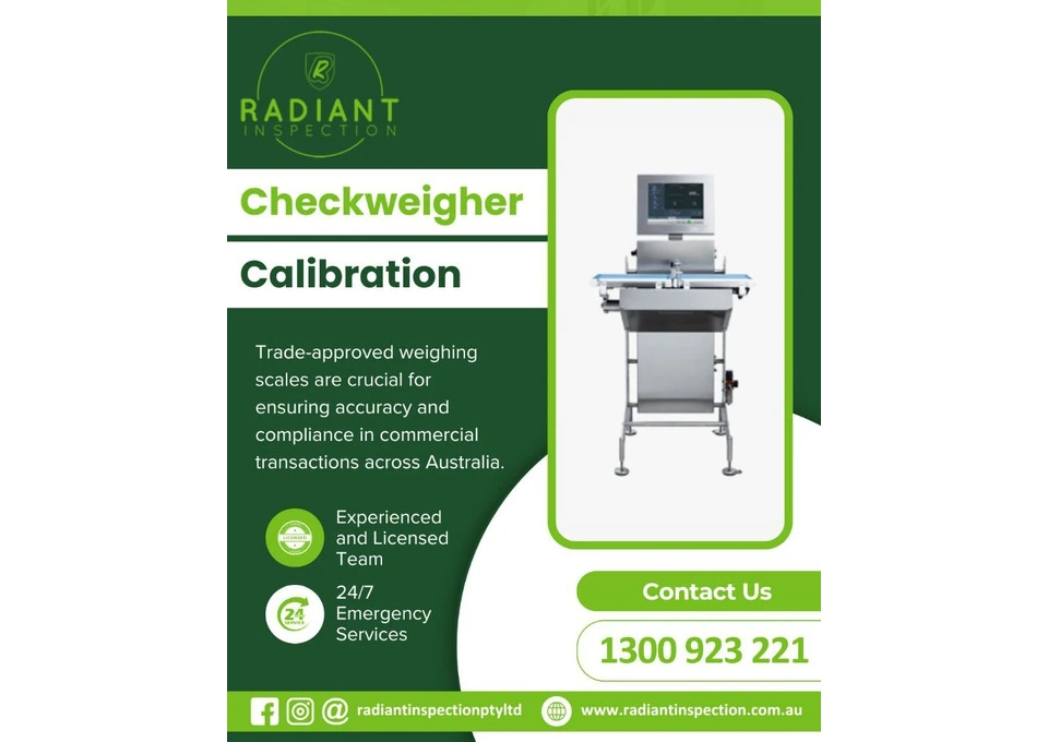 Professional Checkweigher Calibration & Services Across Australia photo 1