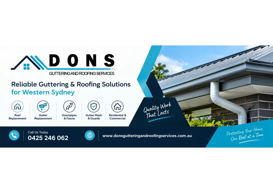 Guttering & Roofing Services in Western Sydney | DONS Guttering and Roofing Services photo 1