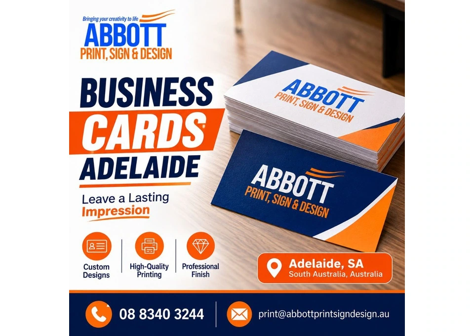 Business Cards Adelaide – Professional Cards for a Strong First Impression photo 1