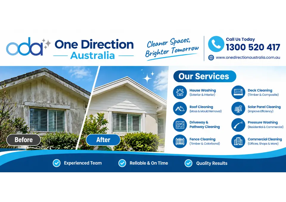 Professional Cleaning Services in Melbourne: Why One Direction Australia Is a Reliable Choice photo 1