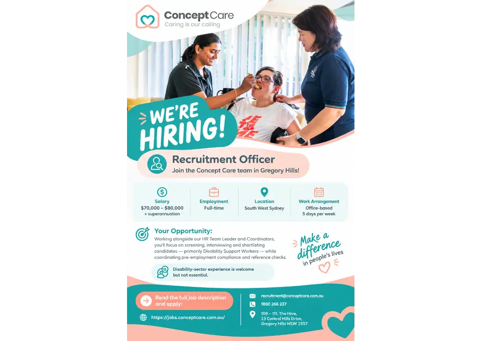 Concept Care Hiring Recruitment Officer photo 1